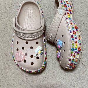 CROCS Kid's Classic Beaded Band Clog